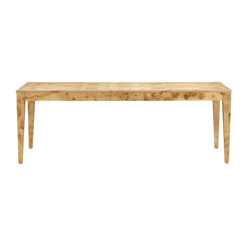 Brandyss - Rectangular Dining Table - Natural Burl
