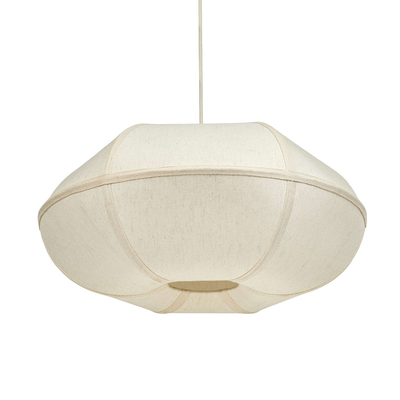 Josephine - Oblong Pendant Lamp - White