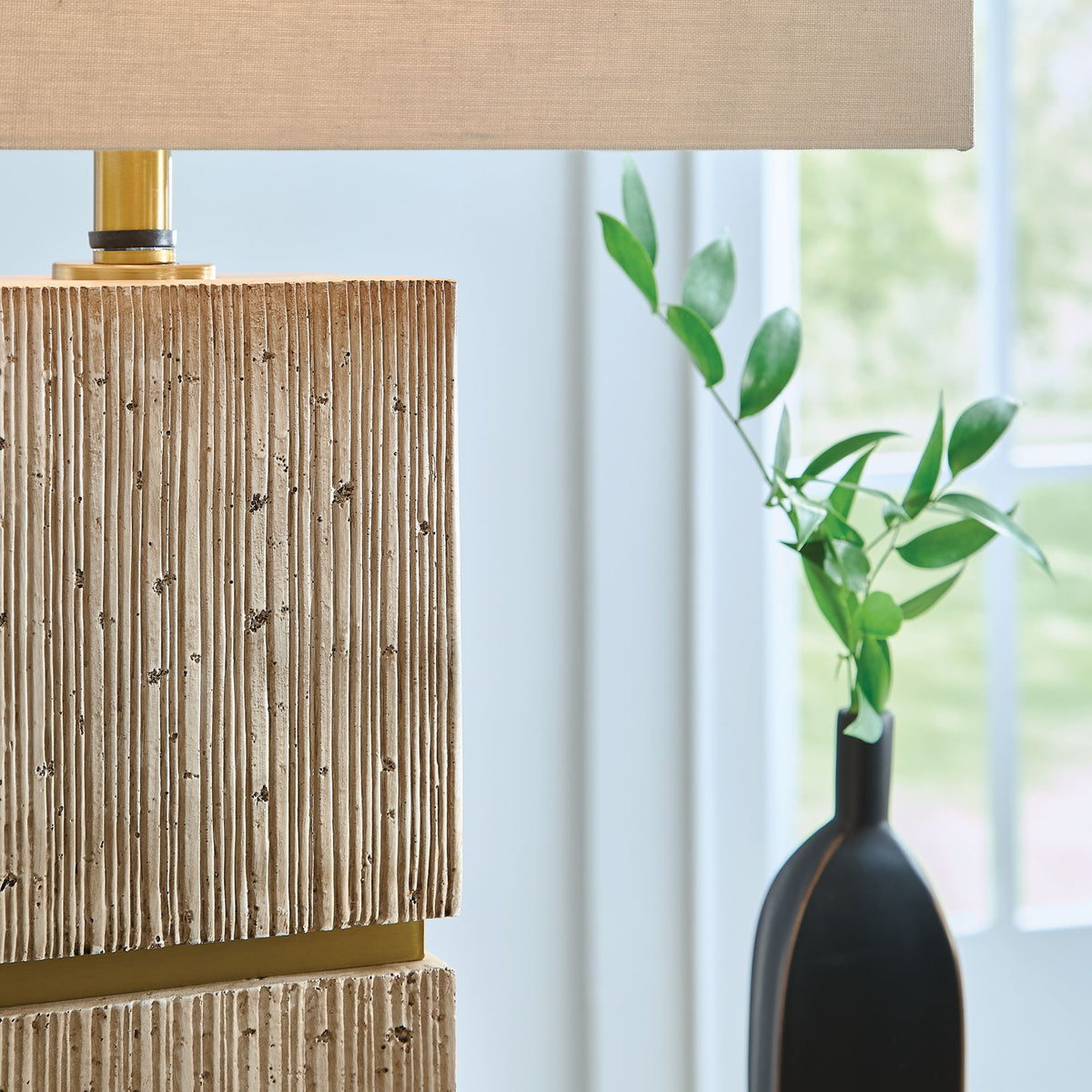 Laddner - Poly Table Lamp - Beige