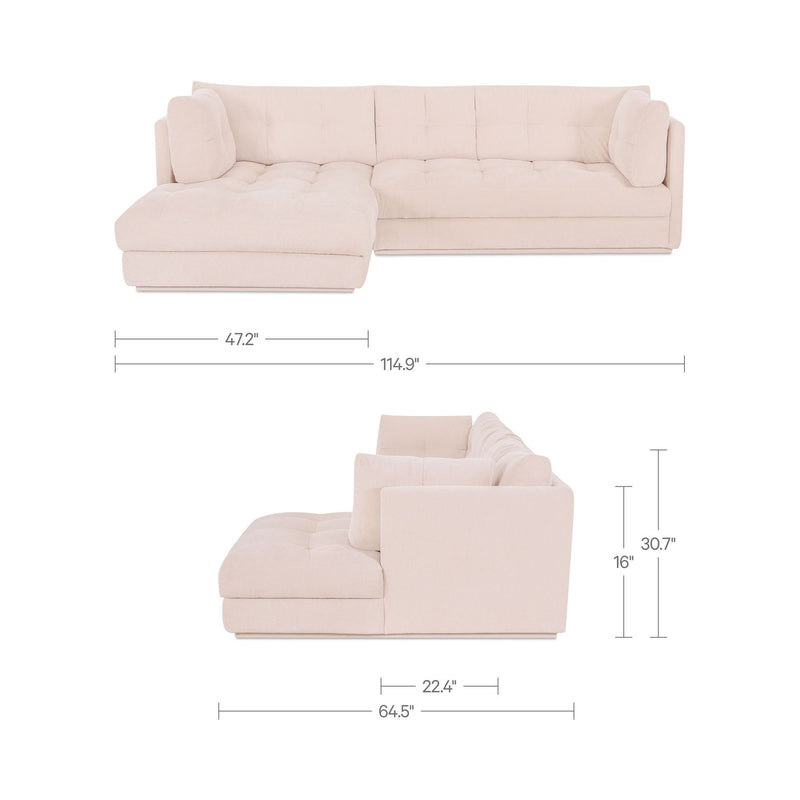 Mischa - Sectional - Light Beige