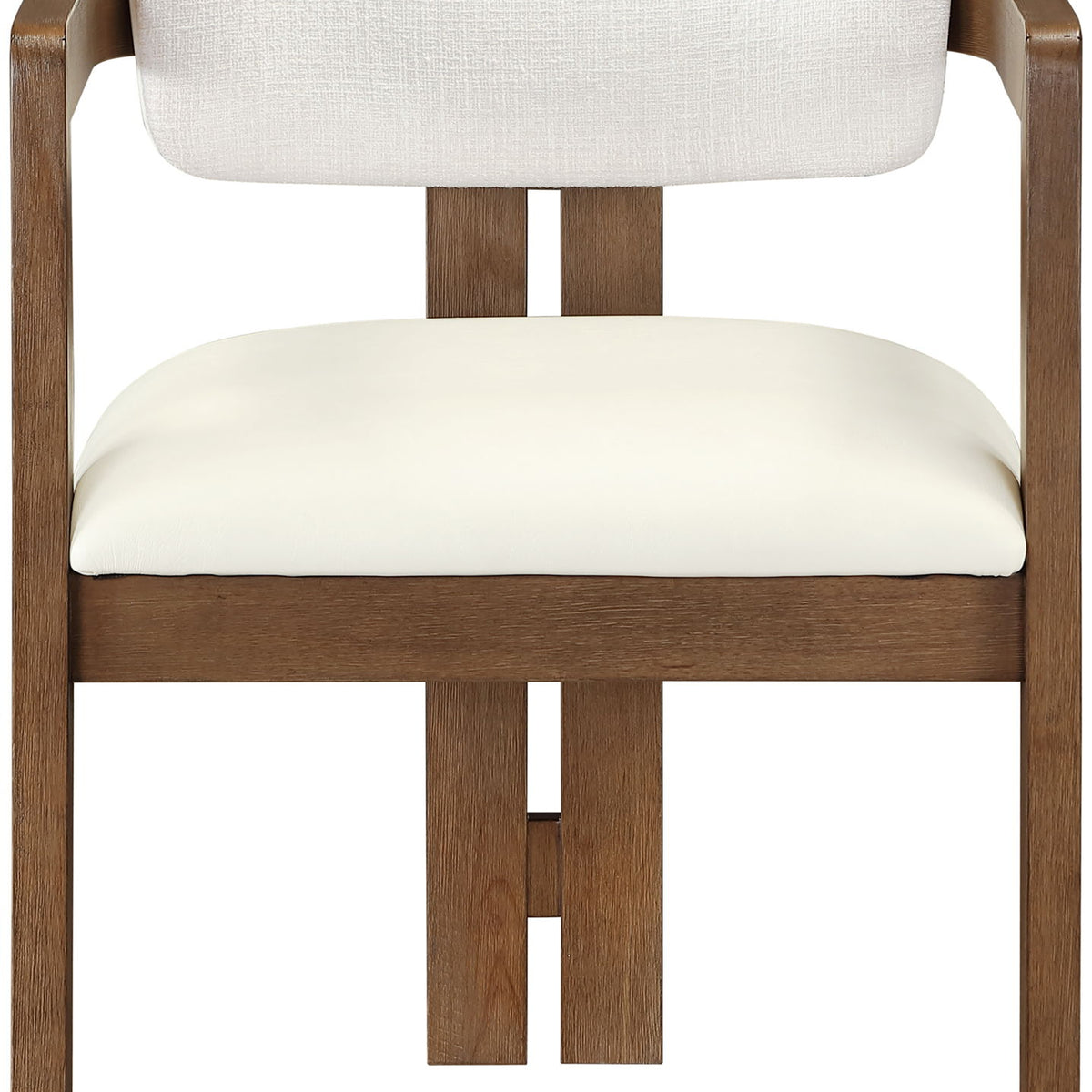 Ravina - Upholstered Dining Chair With Stained Brown Base (Set of 2)