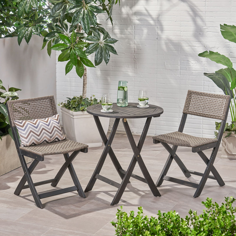 Evergreen - Outdoor Dining Set With Dining Table And 2 Chair