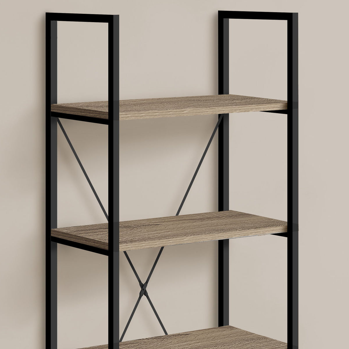 Bookshelf, Bookcase, 4 Tier, Office, Bedroom, Contemporary, Modern