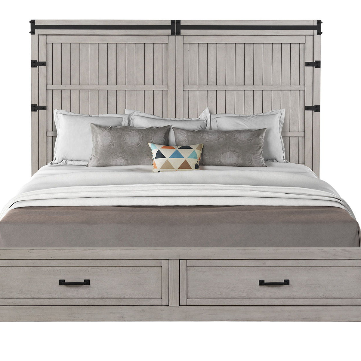 Alexandria - Storage Wood Bed