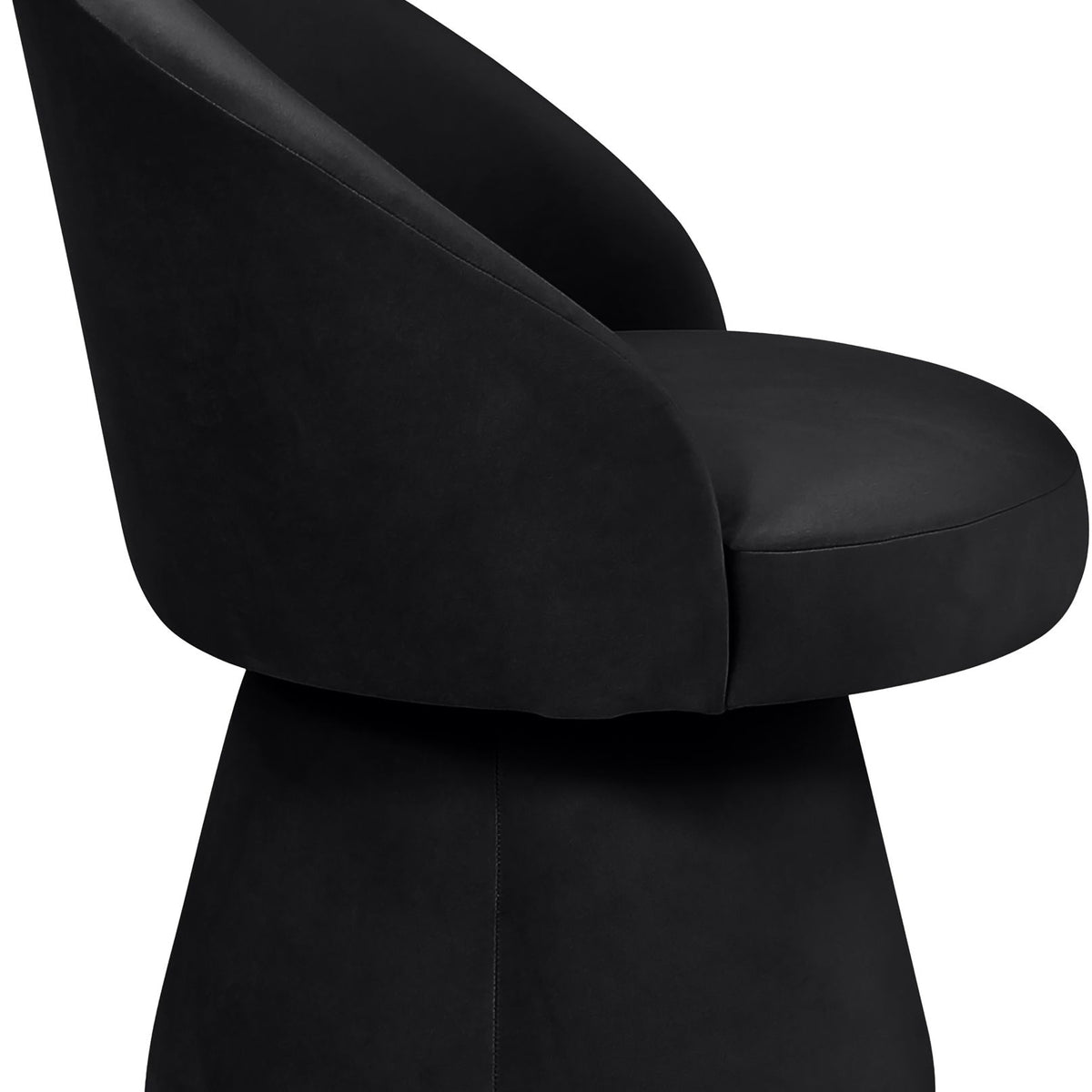 Selene - Upholstered Swivel Dining Chair