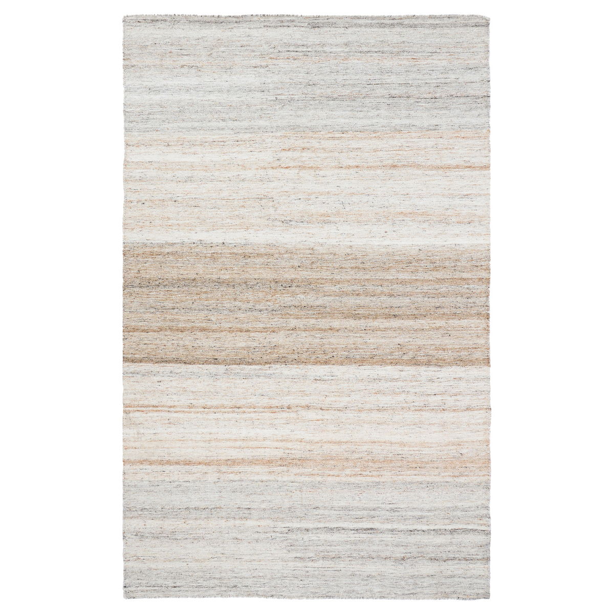 Mirage - 1' x 1' Indoor/Outdoor Plateau Rug - Sand Multi