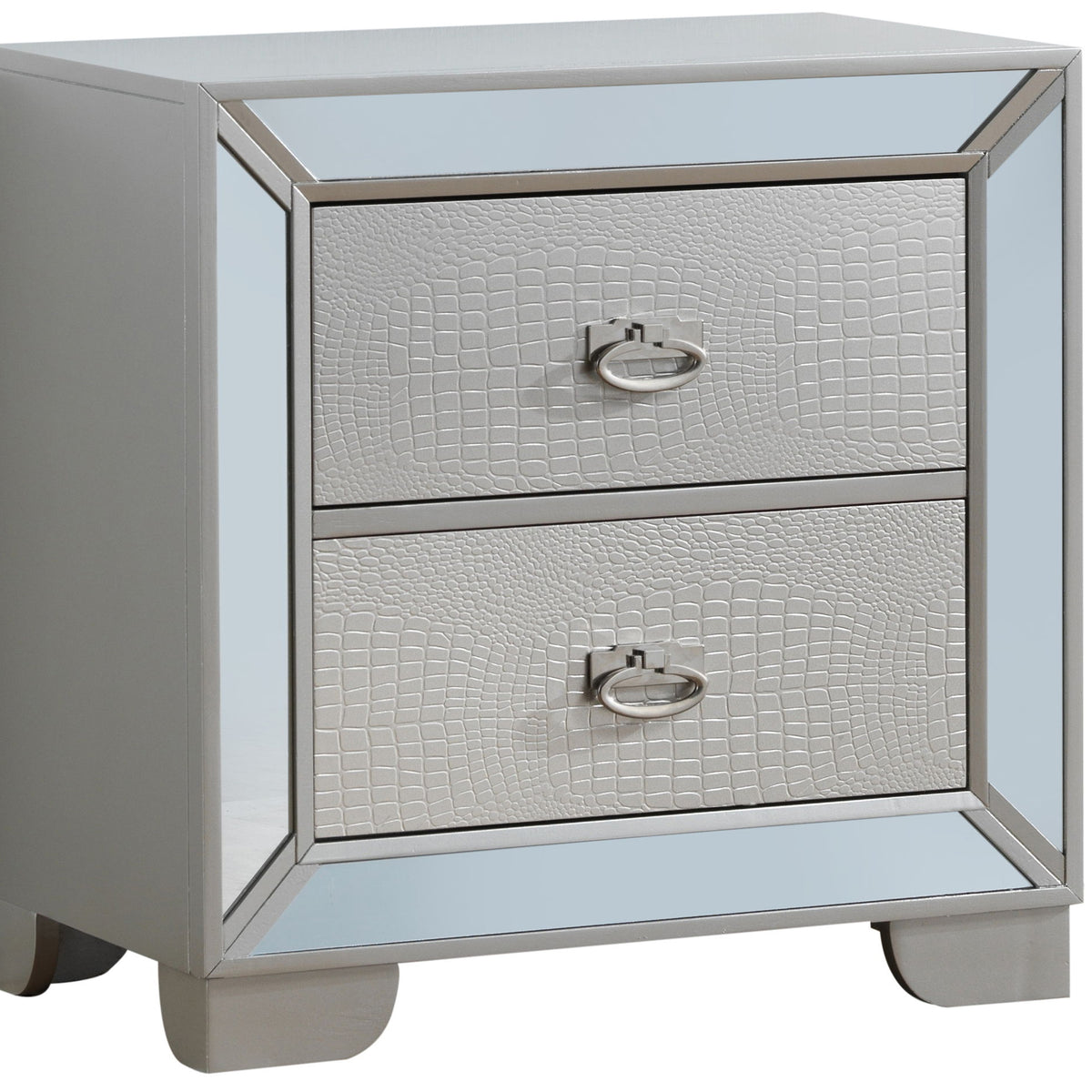 Contemporary Nightstand With Versatility