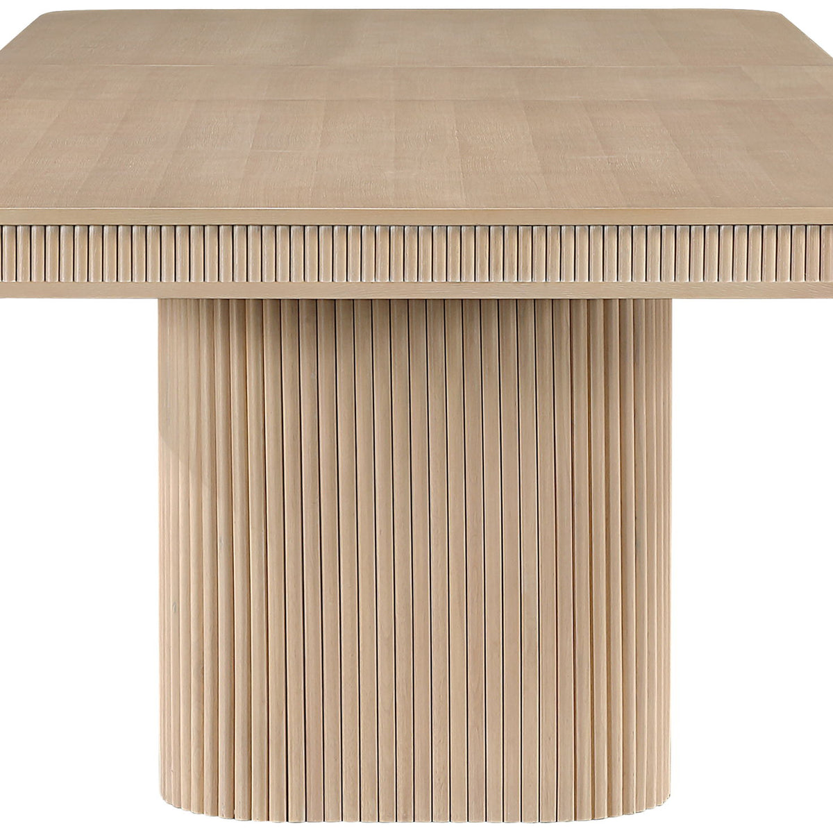 Mohari - Solid Wood And Oak Veneer 112" / 160" Dining Table
