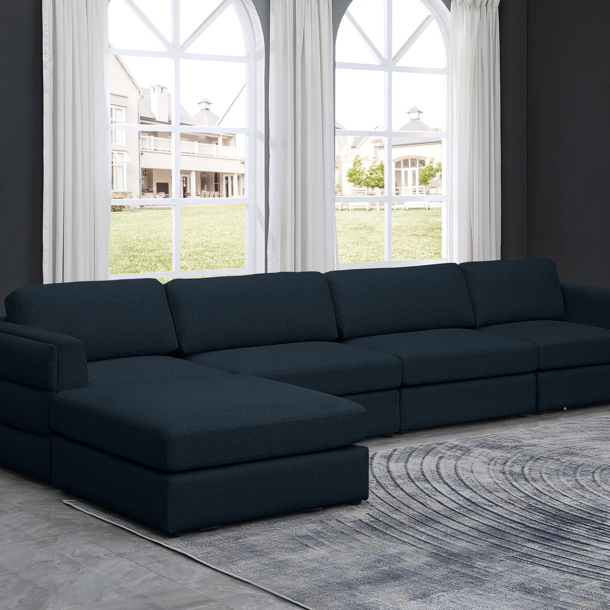 Beckham - 5 Piece Modular L-Shaped Sectional