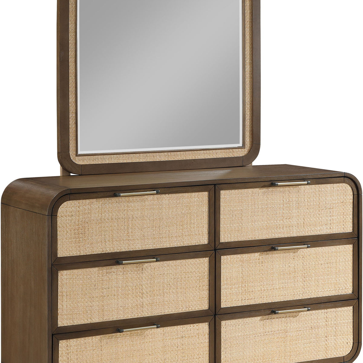 Windsor - Solid Wood Mirror - Brown