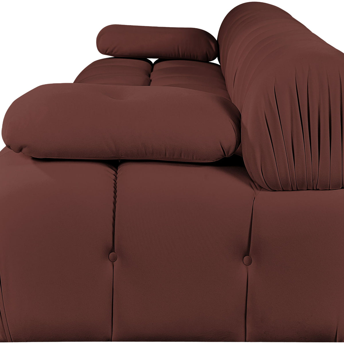 Orin - Velvet 4 Piece Modular Sofa