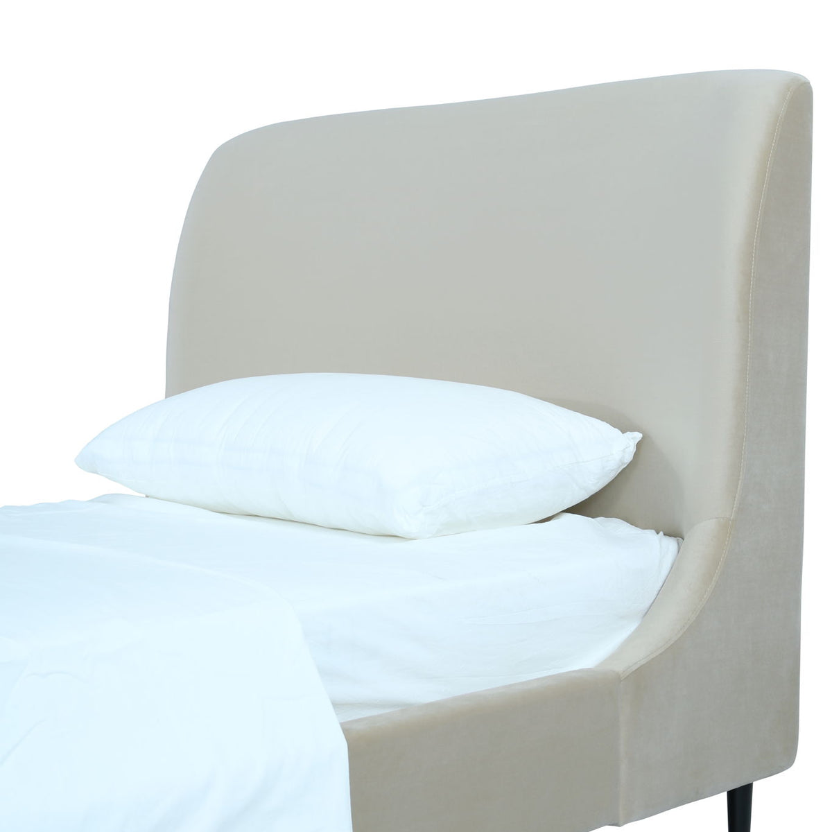 Manhattan Heather - Bed With Black Legs