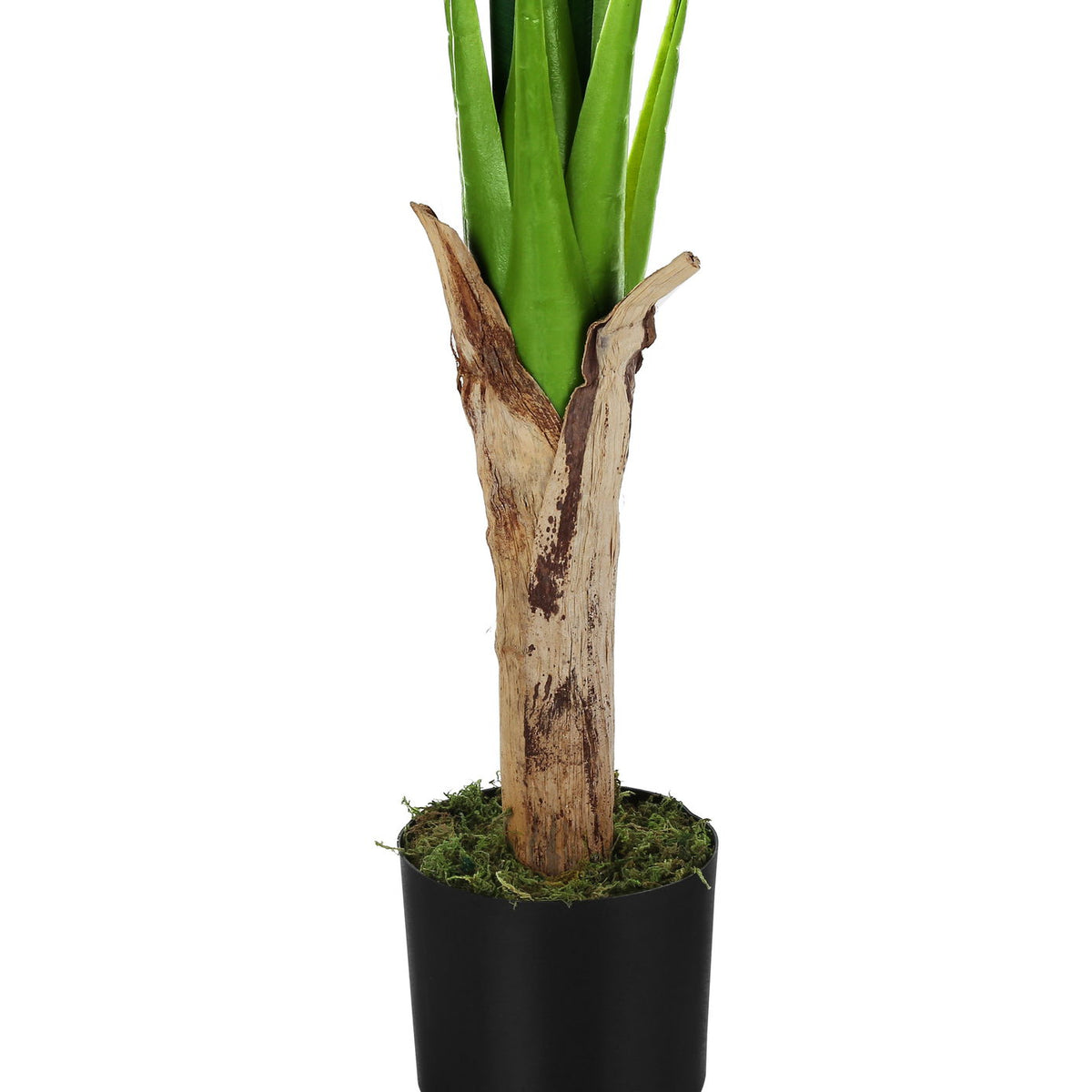 43" Tall, Artificial Plant, Banana Tree, Indoor, Faux, Fake, Floor, Greenery, Potted, Real Touch, Decorative - Green / Black