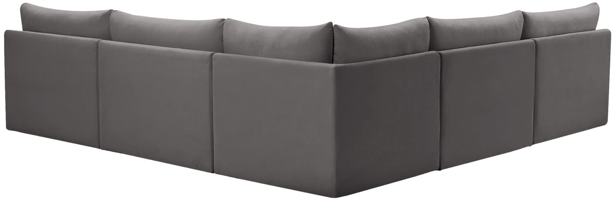 Jacob - Modular Corner Armless Sectional 5 Piece
