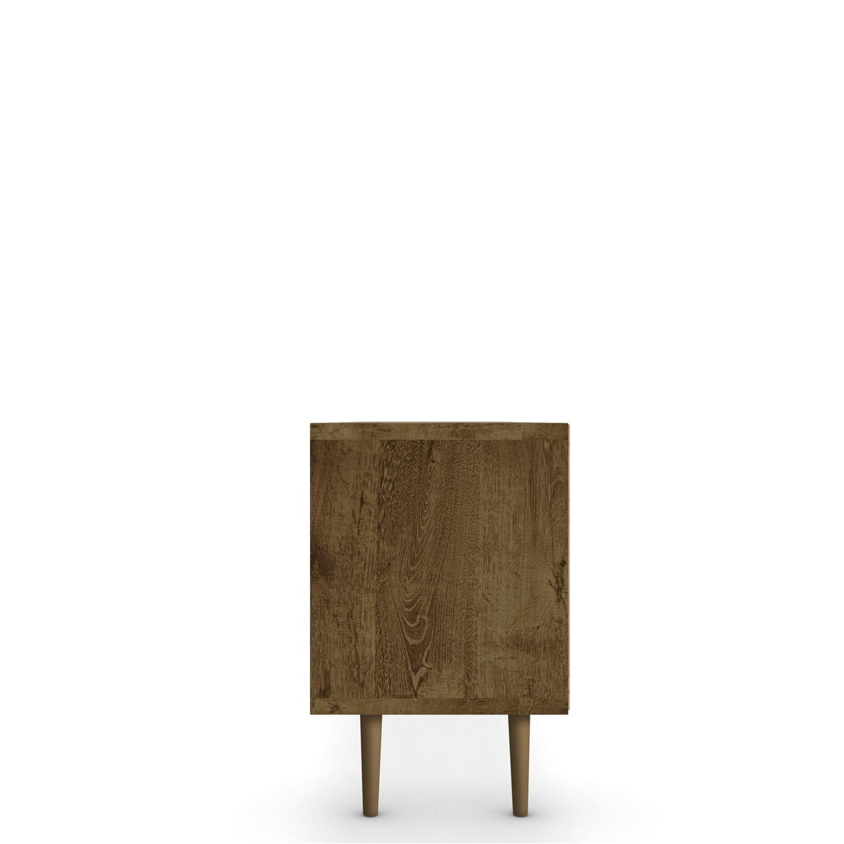 Manhattan Liberty - 71" TV Stand With Rustic Brown Frame