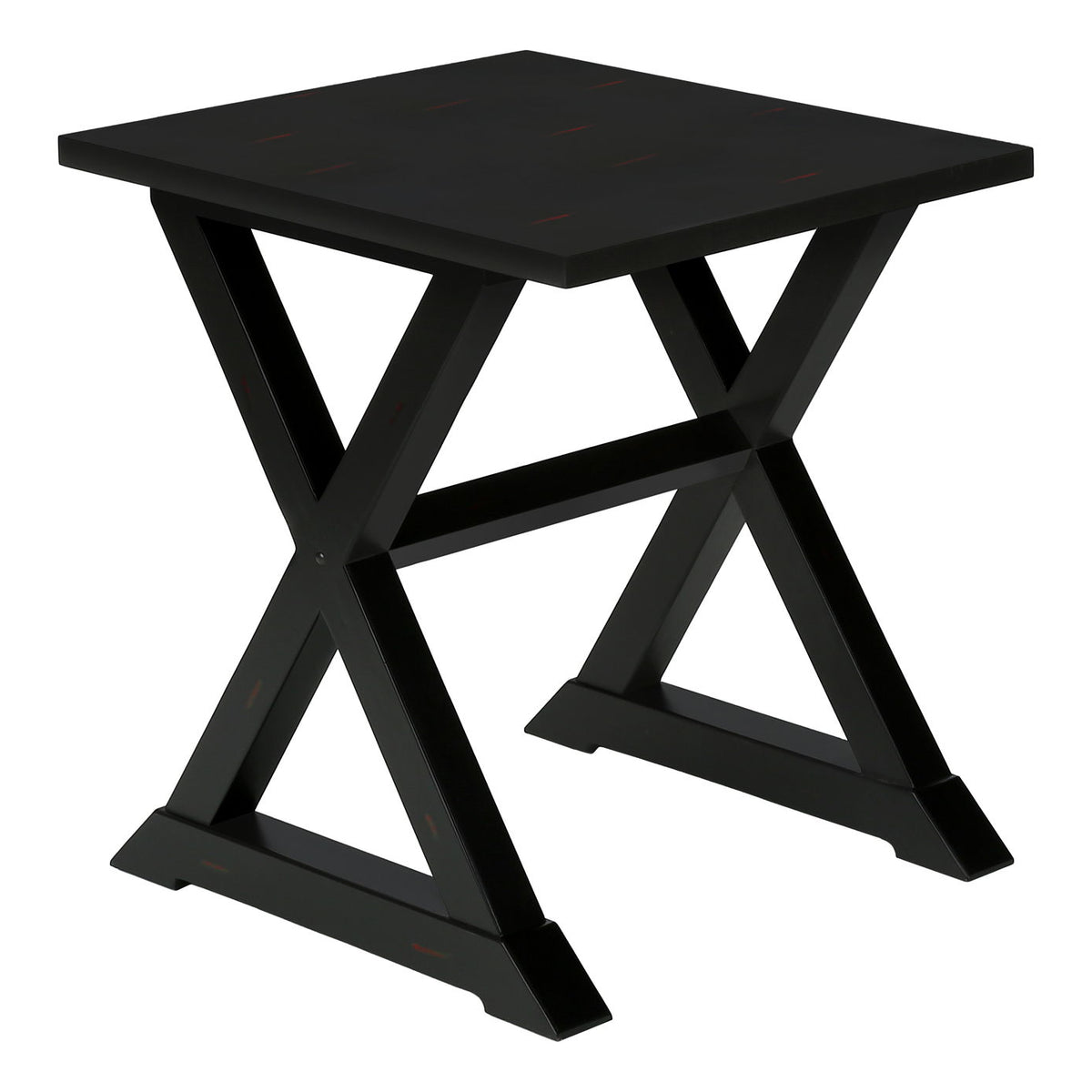 Compact Accent End Table, Square, Transitional