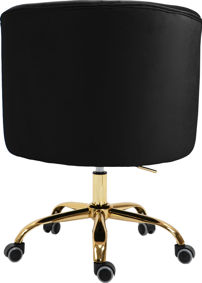 Arden - Office Chair with Gold Legs