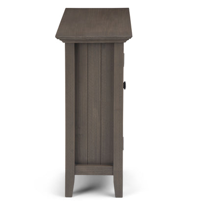 Bedford - Low Storage Media Cabinet - Farmhouse Gray