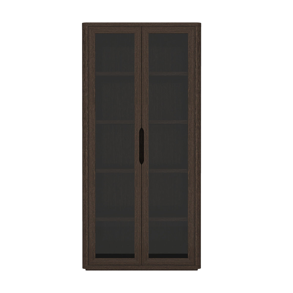 Manhattan Rivington - Bookcase Cabinet With Glass Doors
