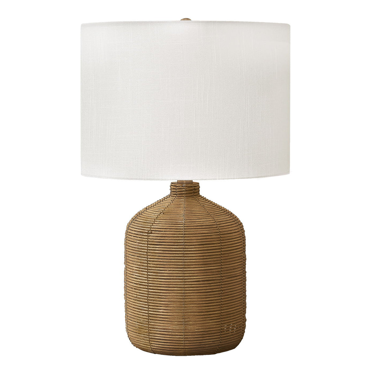 Lighting, Table Lamp, Rattan, Modern