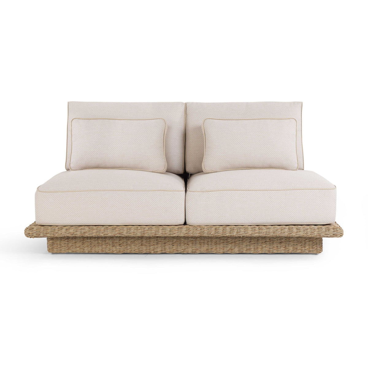 Mora - 65" Outdoor Sofa - Cream