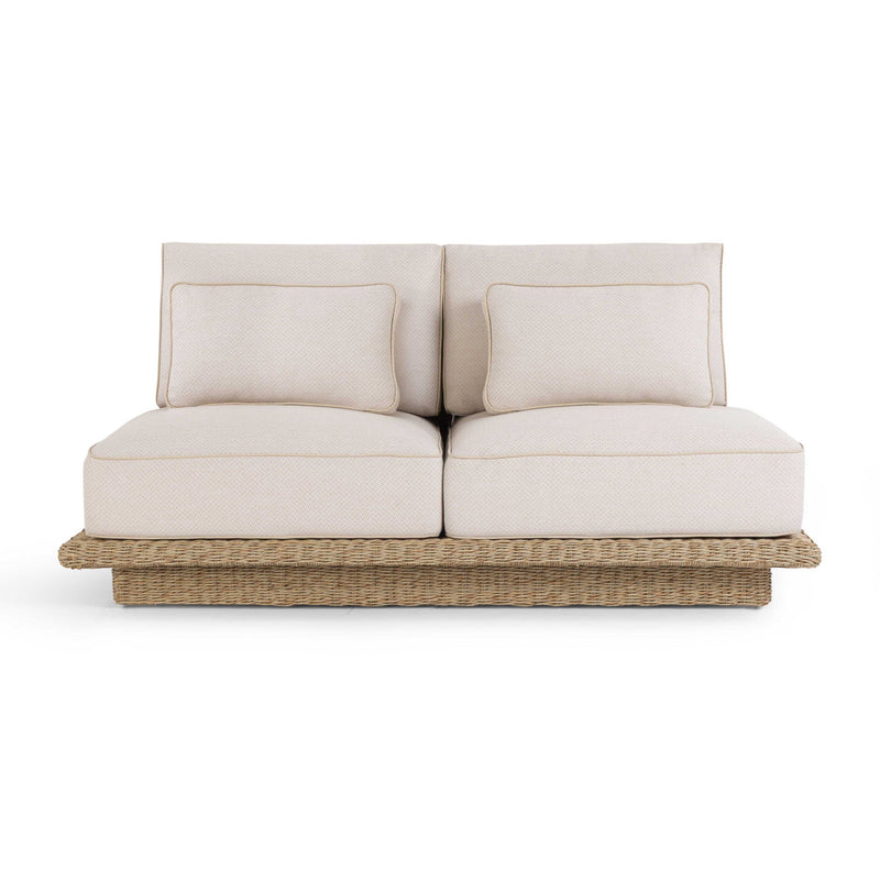 Mora - 65" Outdoor Sofa - Cream