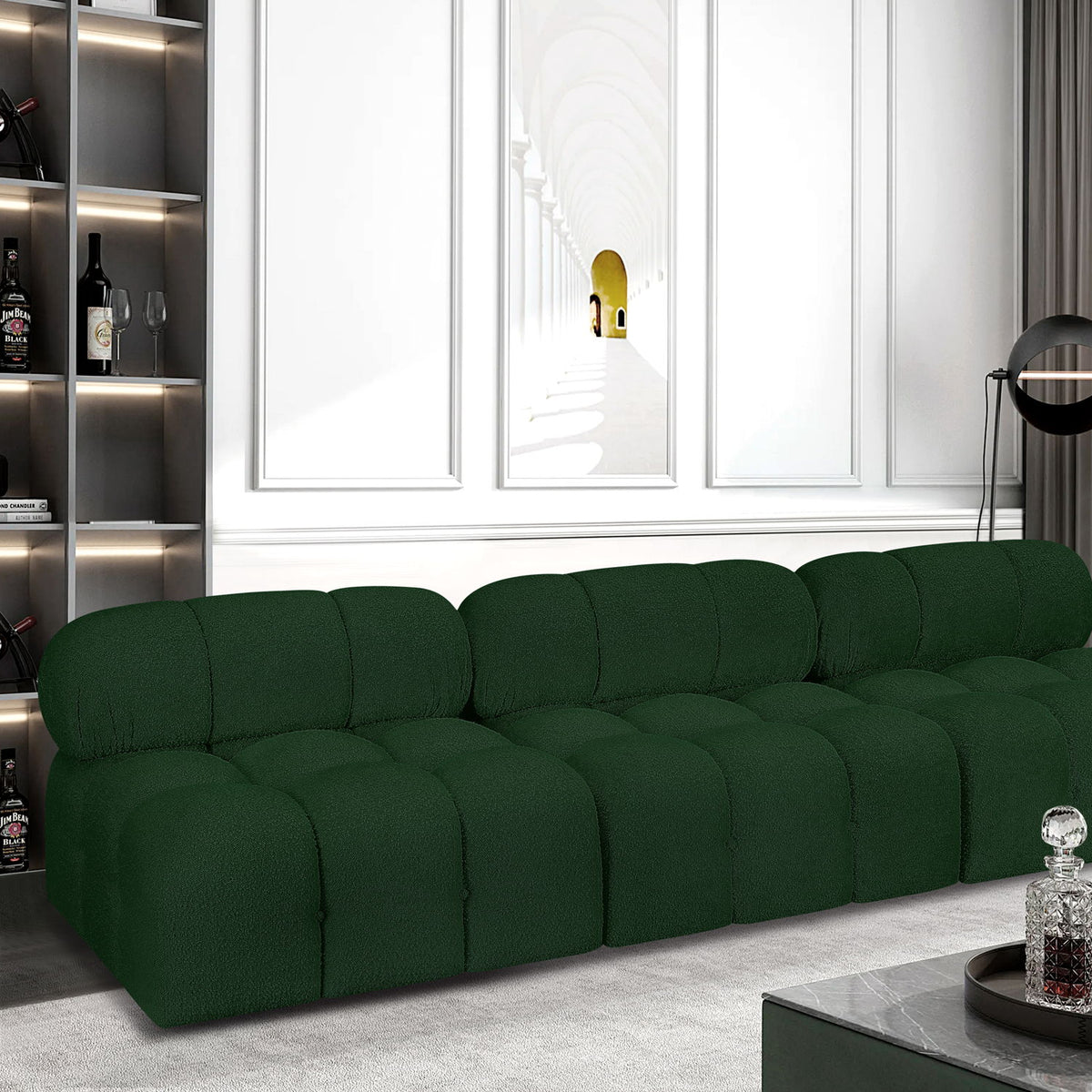 Ames - 3 Seat Modular Armless Sofa