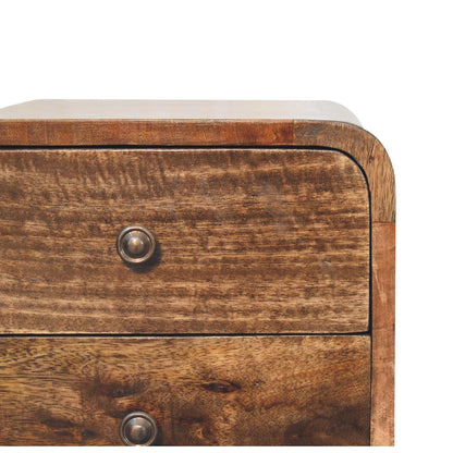 Curved Nightstand