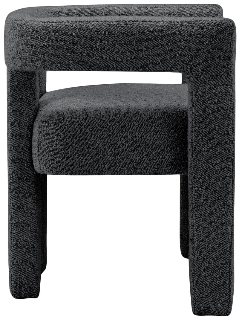 Athena - Boucle Fabric Dining Chair