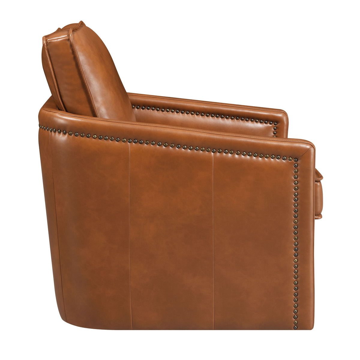 Rocha - Leather Aire Swivel Chair With Glider