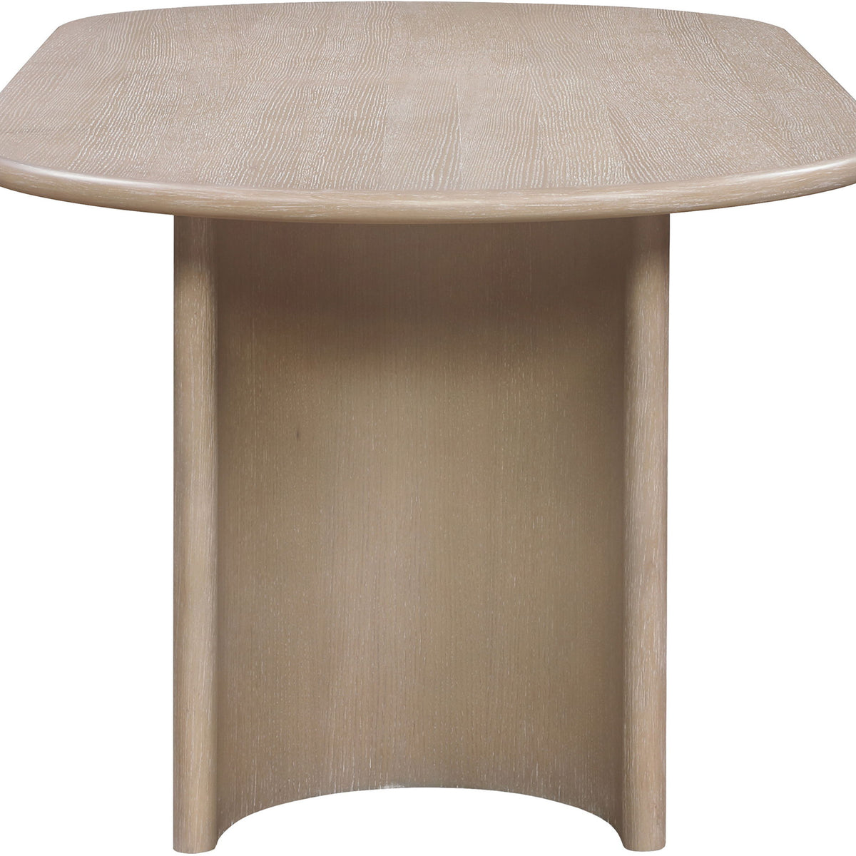 Caldra - Oak Veneer And Solid Wood Dining Table