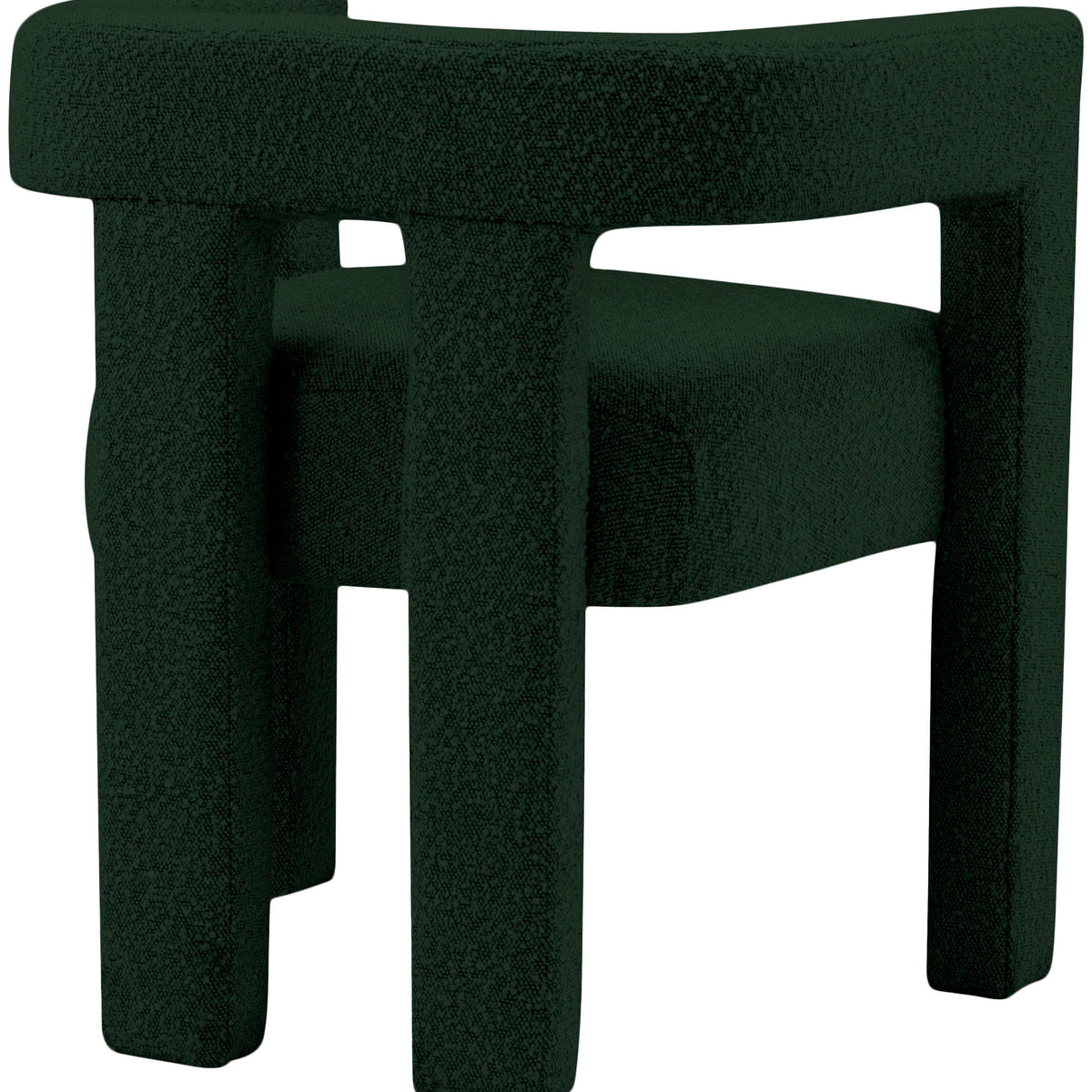 Athena - Boucle Fabric Dining Chair