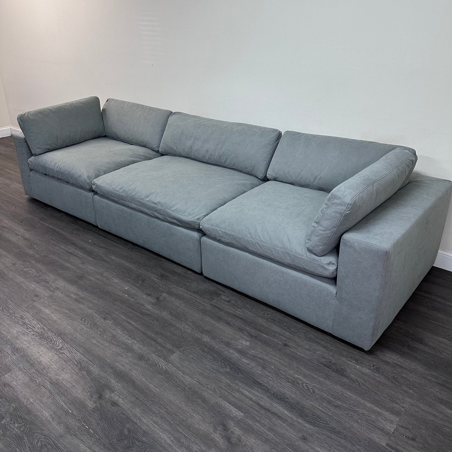 Gray "Dreamee" Cloud Couch Sectional