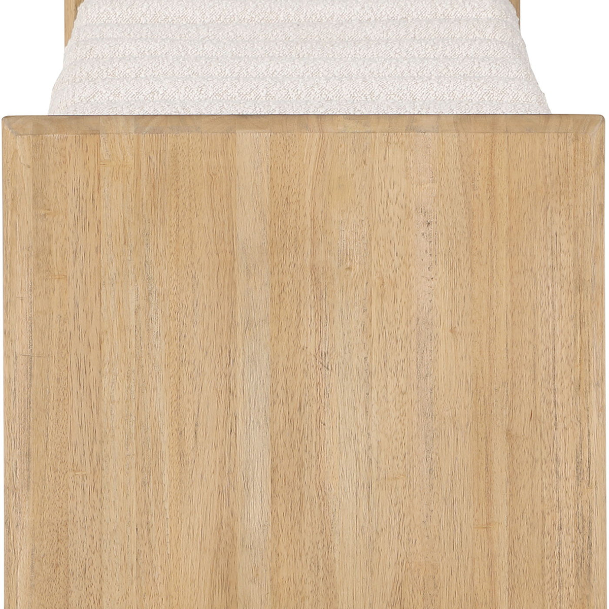 Waverly - Bench With Natural Frame