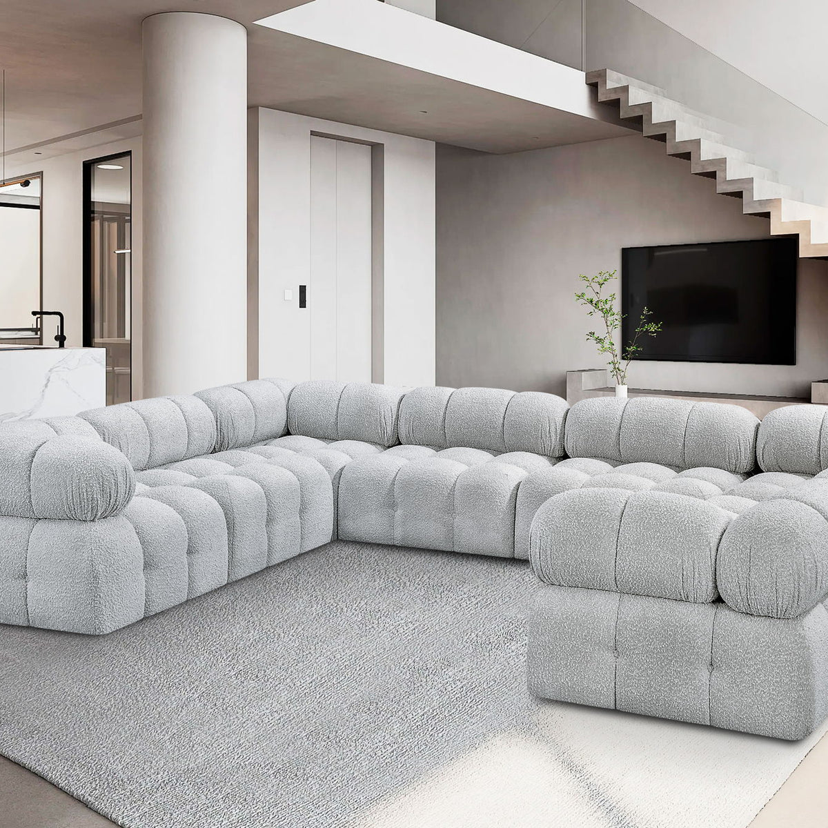 Ames - 8 Piece Modular Sectional