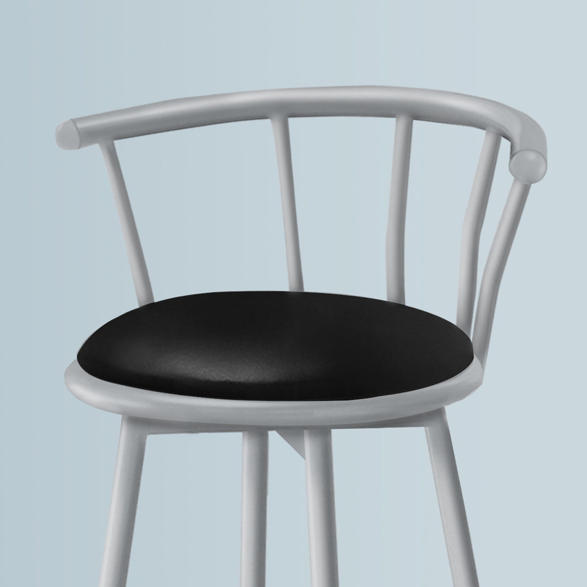 Swivel Stool Bar Height, Stylish Design Contemporary & Modern (Set of 2)