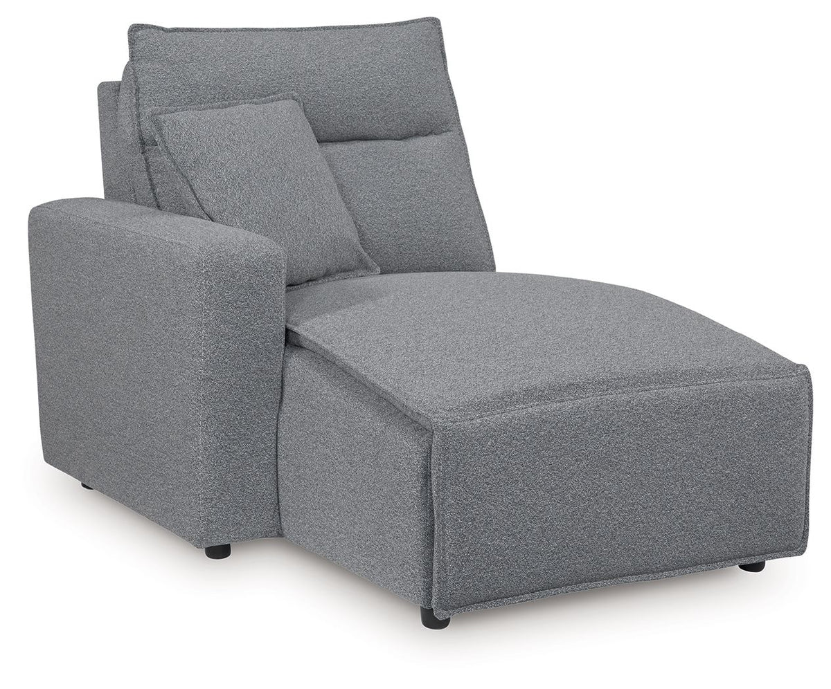 ModMax II - Salt And Pepper - LAF Press Back Power Chaise