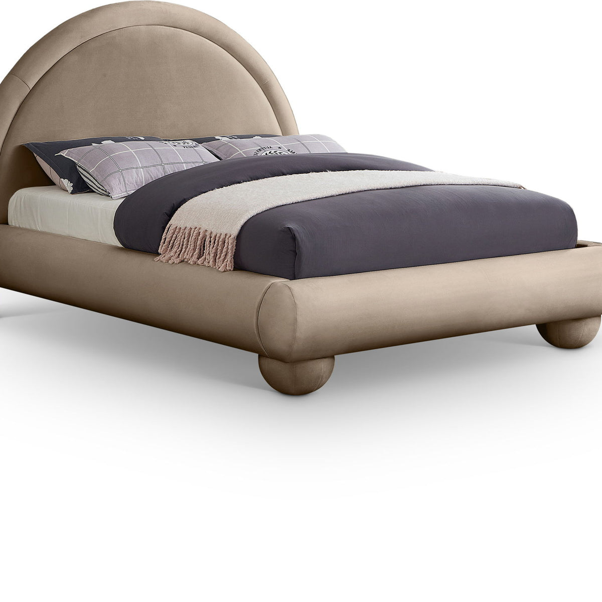 Madrid - Velvet Upholstered Bed