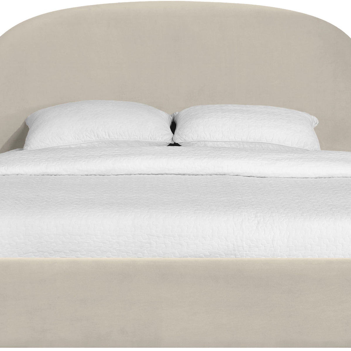Celine - Upholstered Bed - Cream
