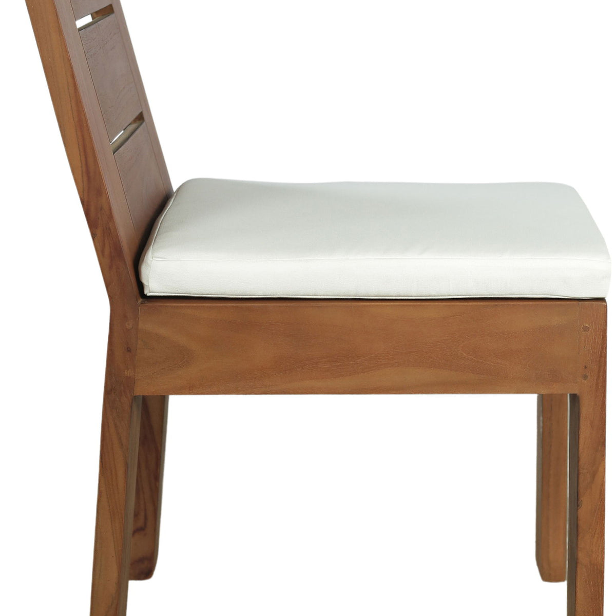 Mirella - Water Resistant Fabric Upholstered Outdoor Patio Dining Side Chair