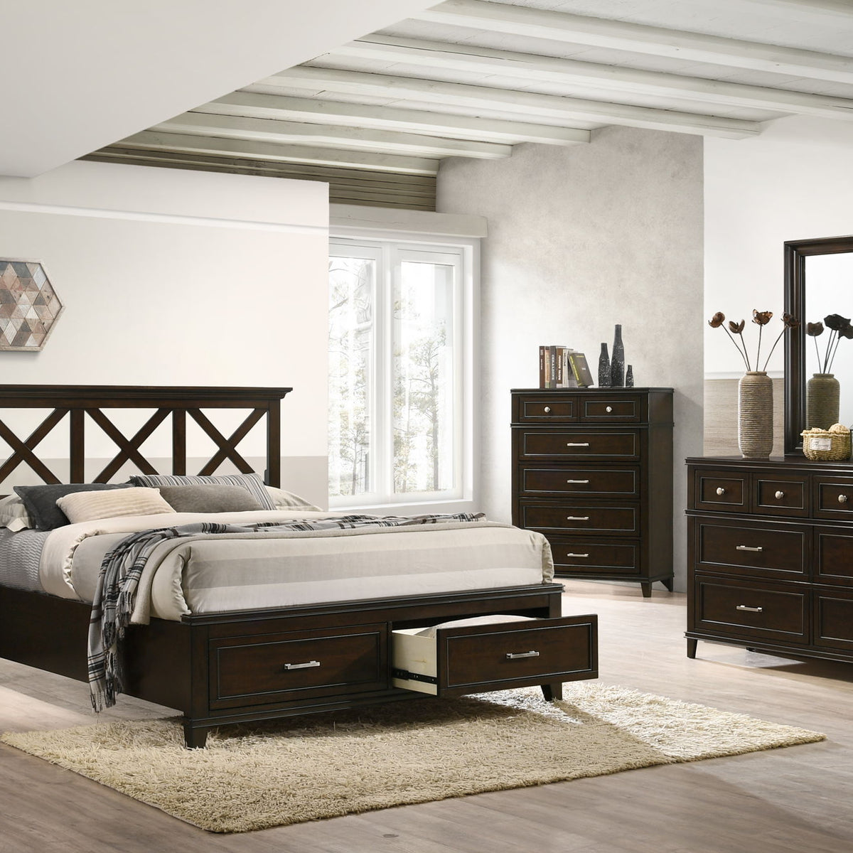 X Ample Storage Bed