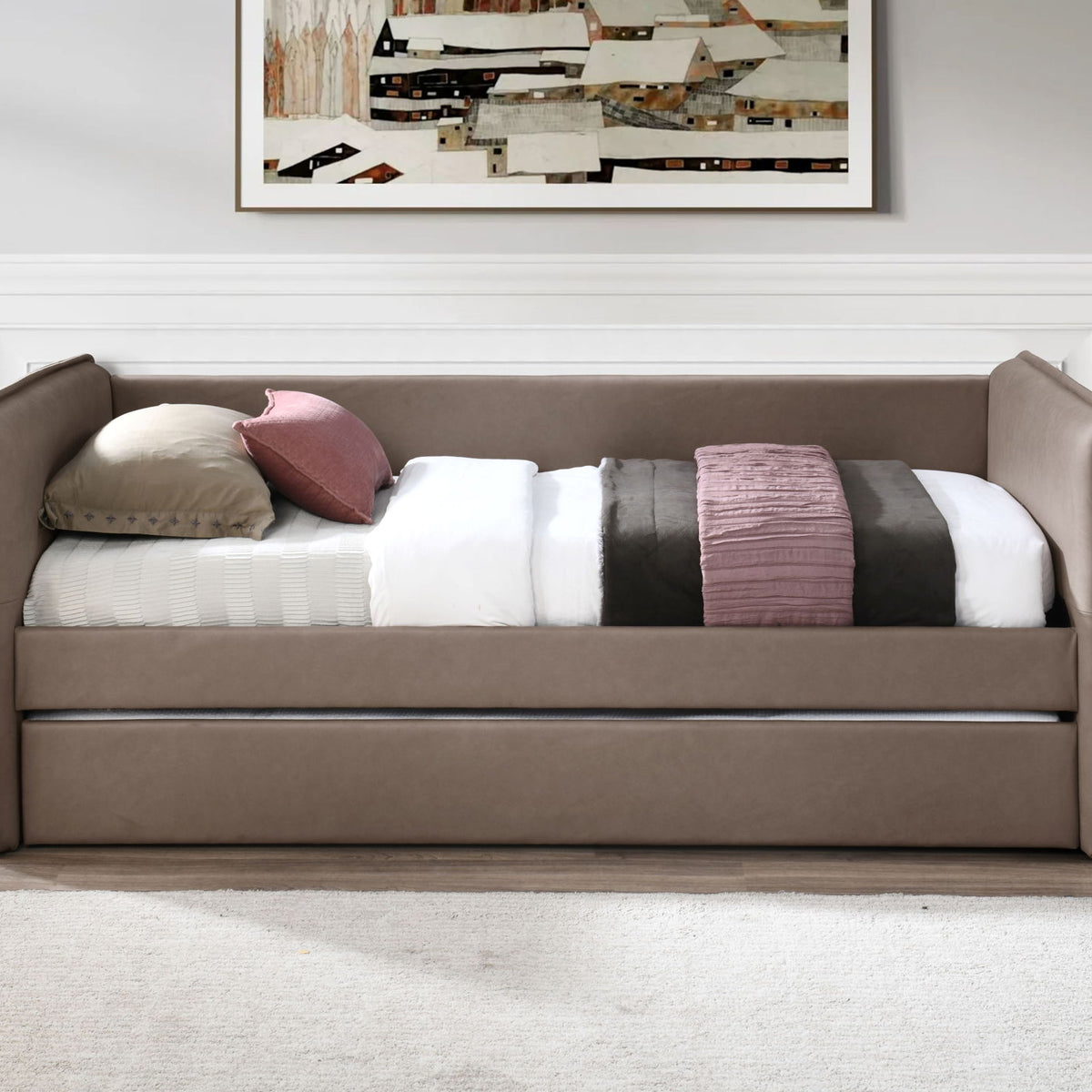 Daybed With A Trundle, Stylish Design
