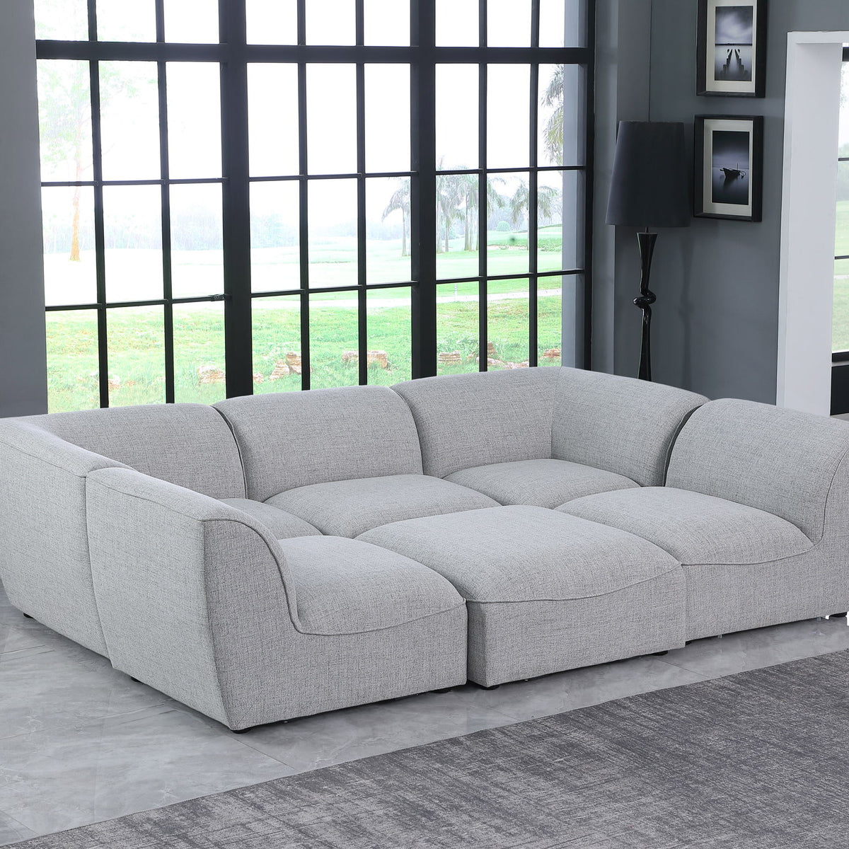 Miramar - 6 Piece Modular Sectional