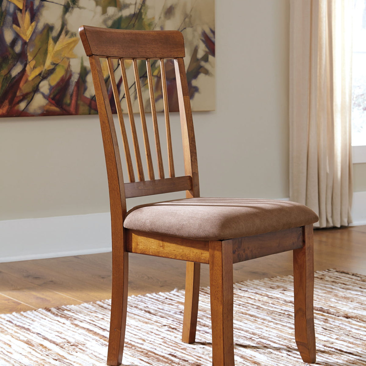 Berringer - Dining UPH Side Chair (Set of 2) - Rustic Brown