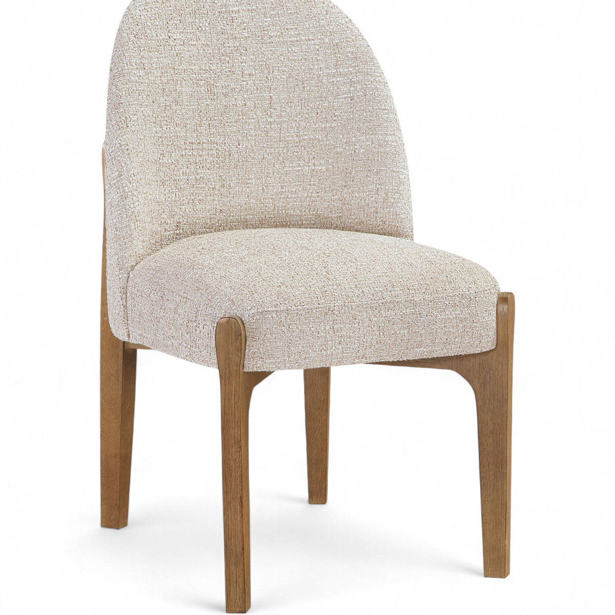 Torino - Upholstered Dining Chair With Brushed Brown Base (Set of 2)