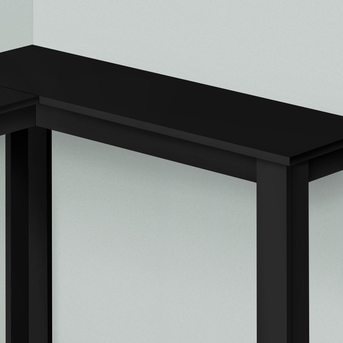 Corner Accent Console Table For Entryway, Unique Design Contemporary & Modern