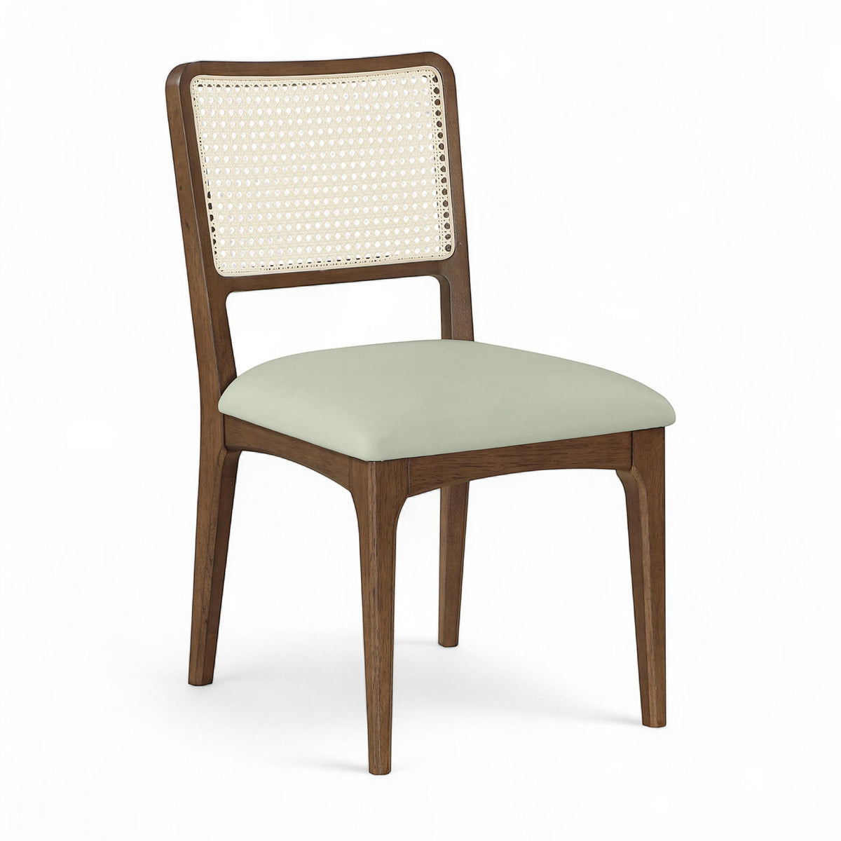 Atrium - Upholstered Seat Dining Chair With Brushed Brown Base (Set of 2)