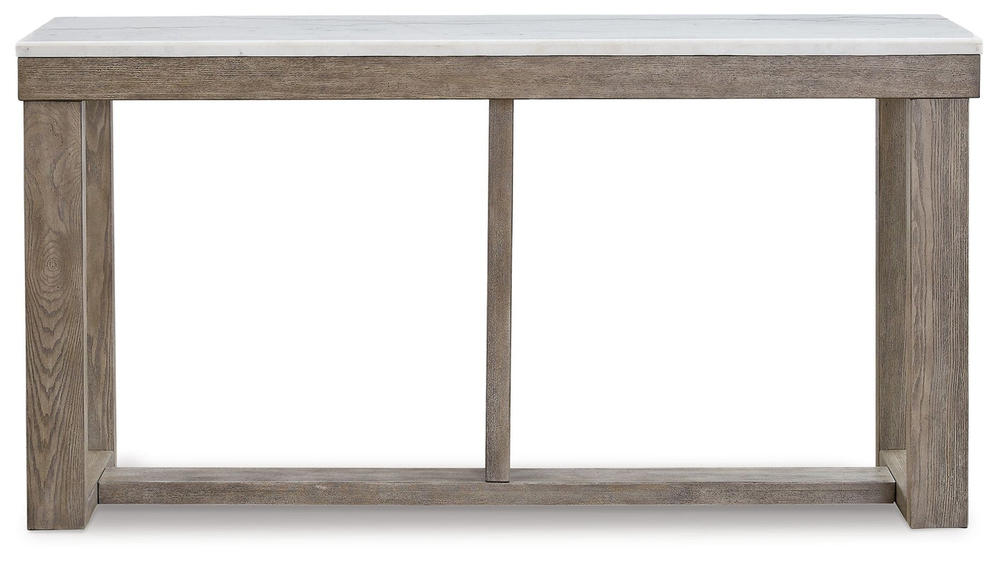 Loyaska - Brown/ivory - Sofa Table