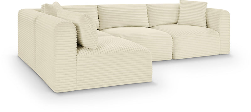Shaggy - 4 Piece Modular Sectional