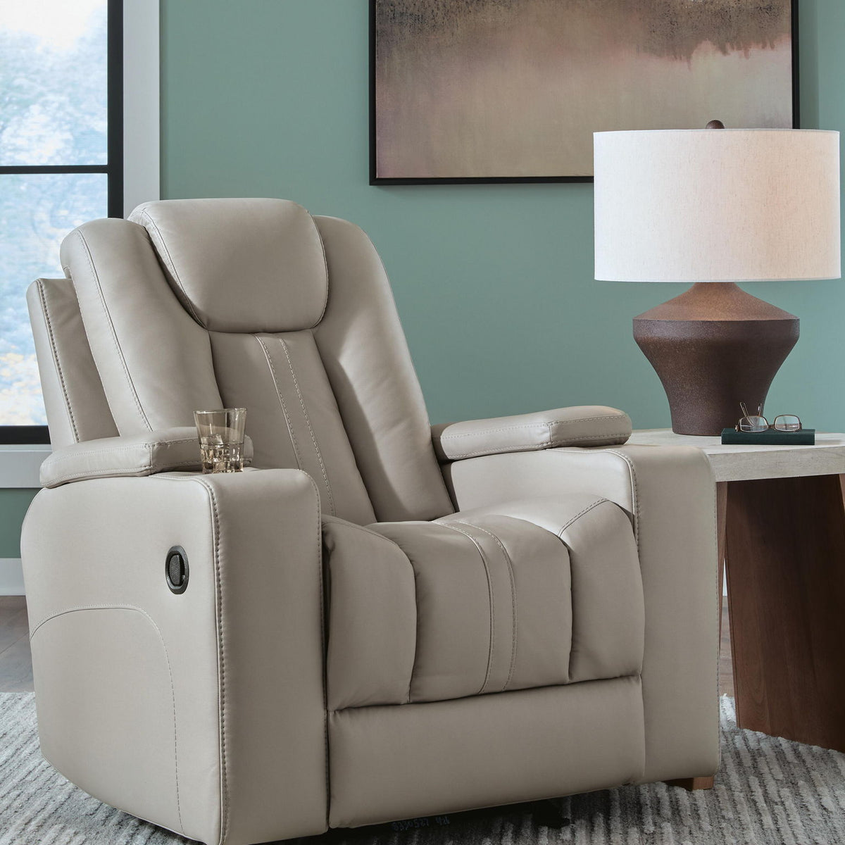Elevate Edges - Glider Recliner - Coin